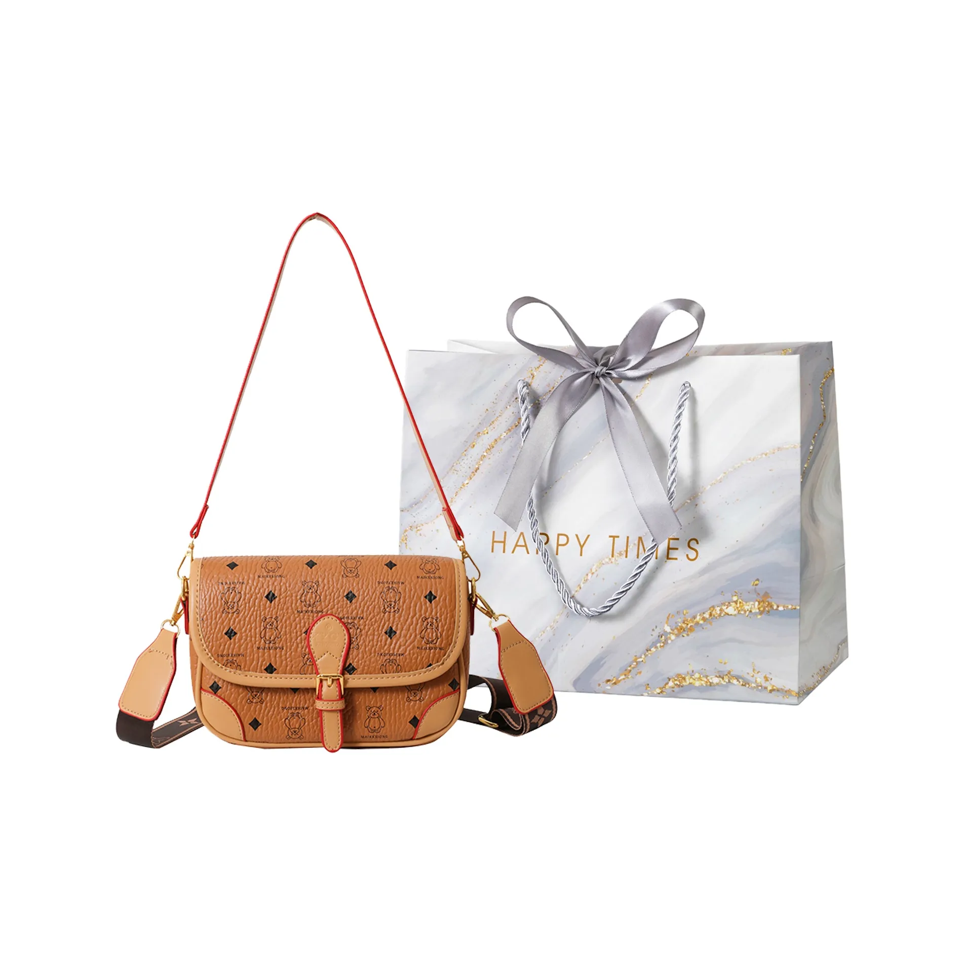 Miss Angel ПУ (полиуретан) Сумка через плечо Сумка на плечо Женская