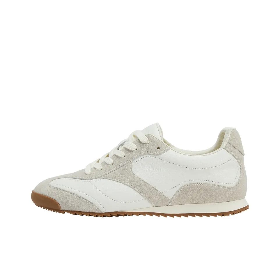 URBAN REVIVO Низкий топ кэжуал мужской экрю