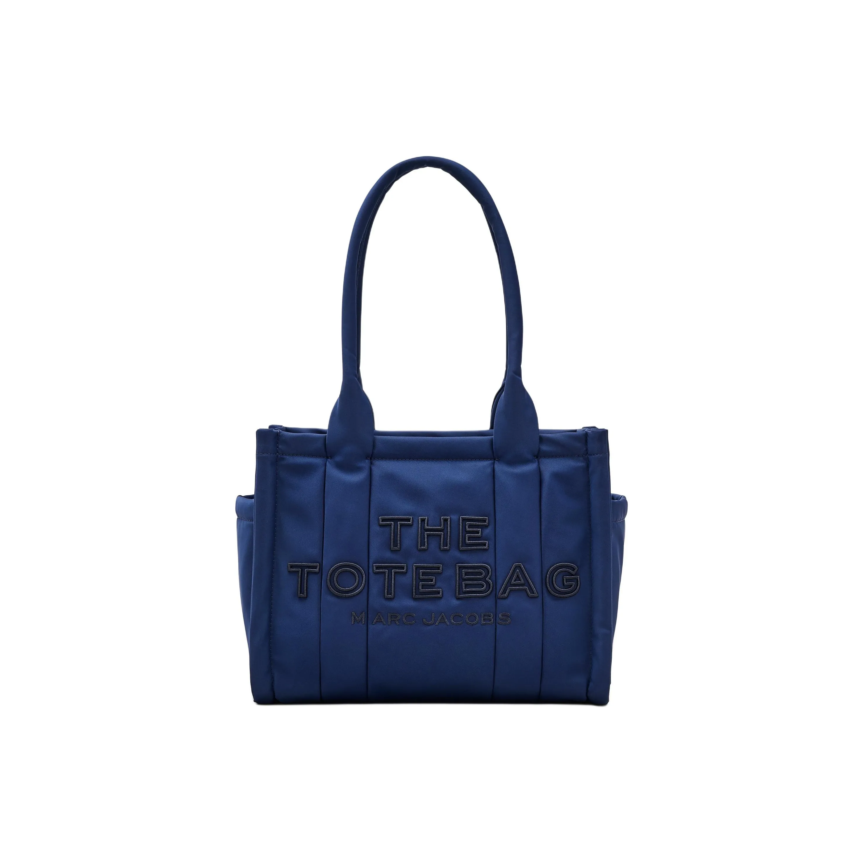 MARC JACOBS Nylon Tote Bag, Shopping Bag, Handbag, Shoulder Bag Medium Size Women's Marine Blue