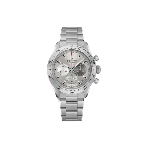 ZENITH Автоматический Механический Movement Мужские Часы 41 мм Серые