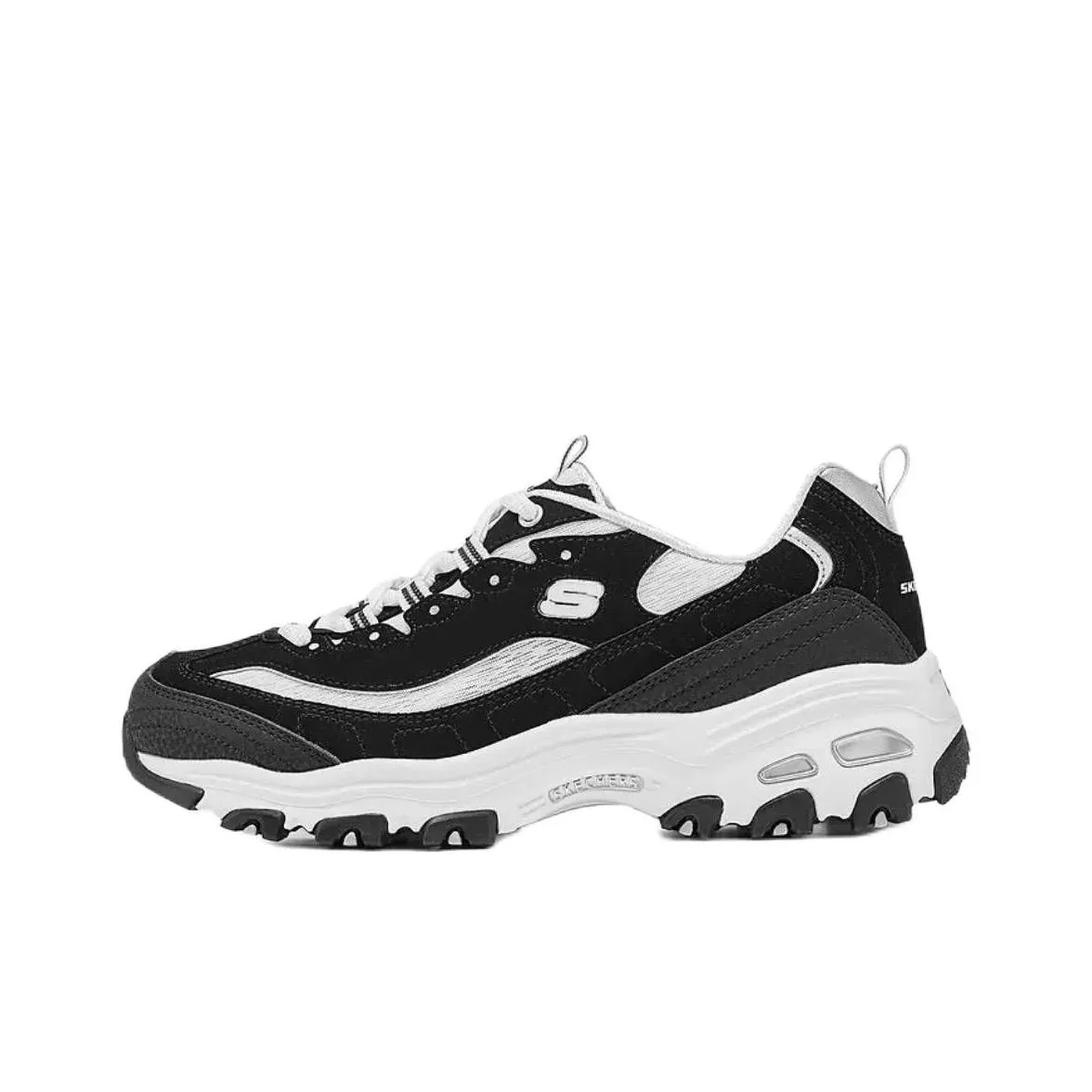Skechers Low Top Chunky Sneakers Women's Black White