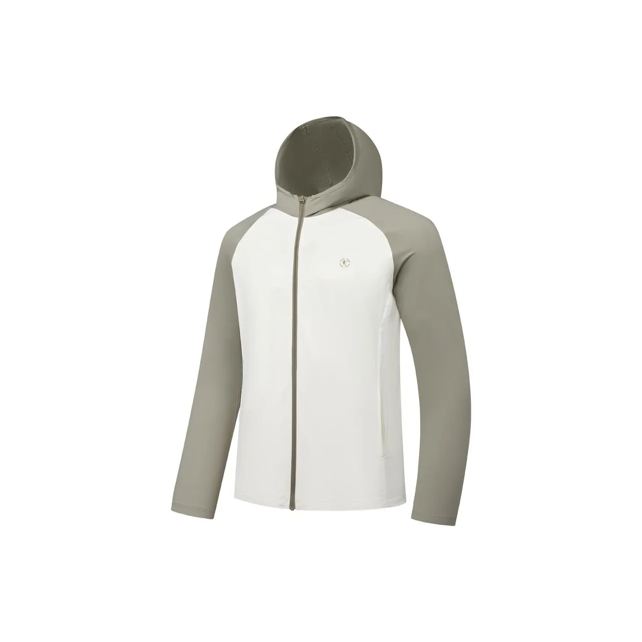 QIAODAN Одежда с защитой от солнца Мужская Кремовый Белый Селадон