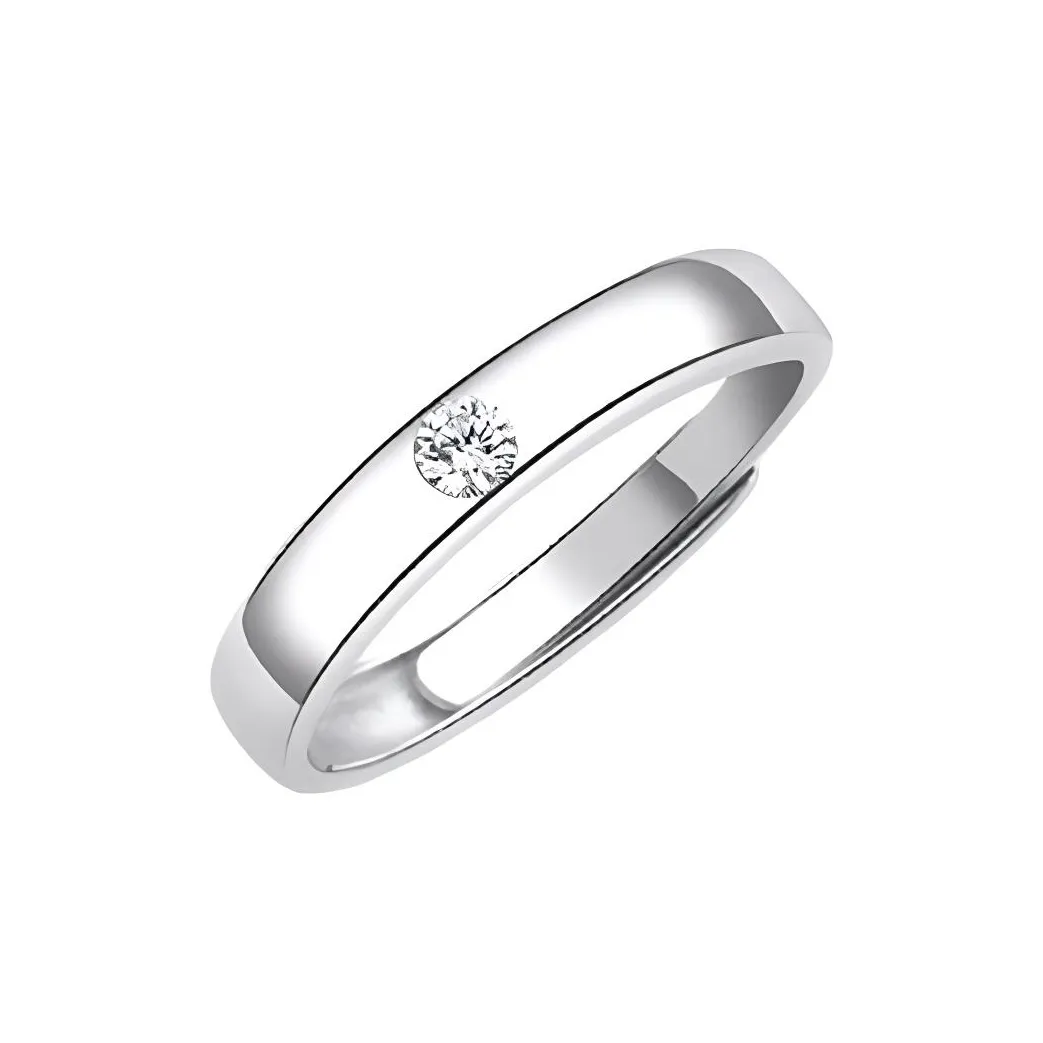YUDIAN Moissanite S925 Silver Rings Men's