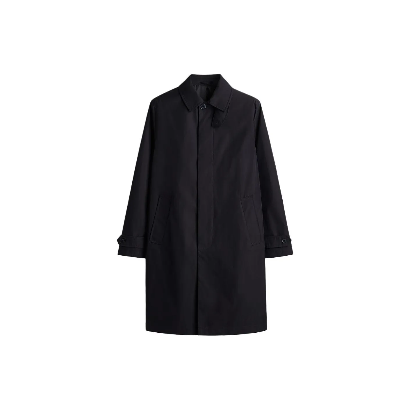 H&M Морской Синий Мужское Пальто