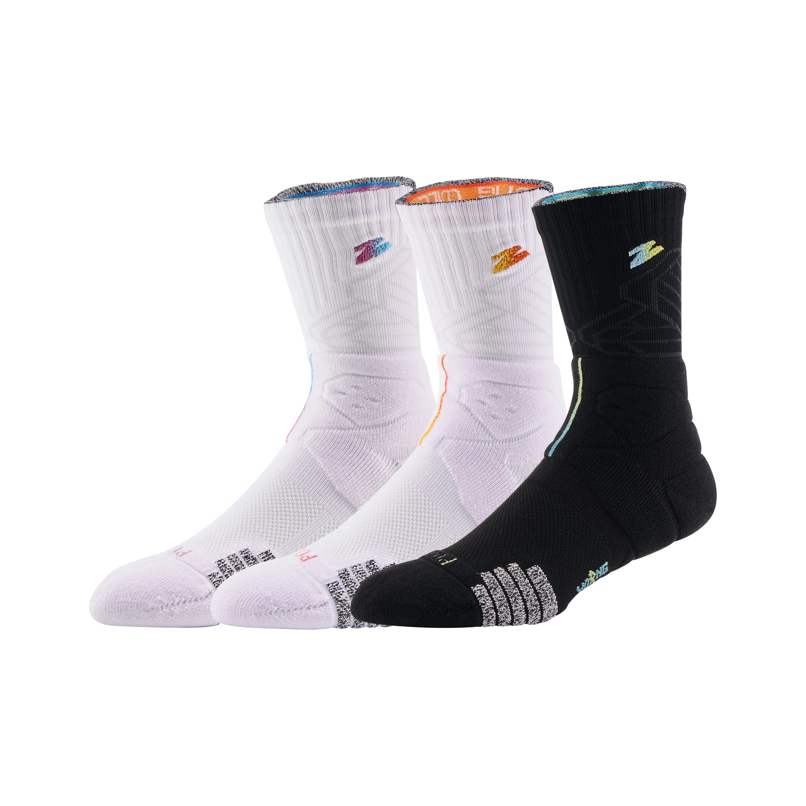 UZIS Basketball Socks Unisex 3 Pack