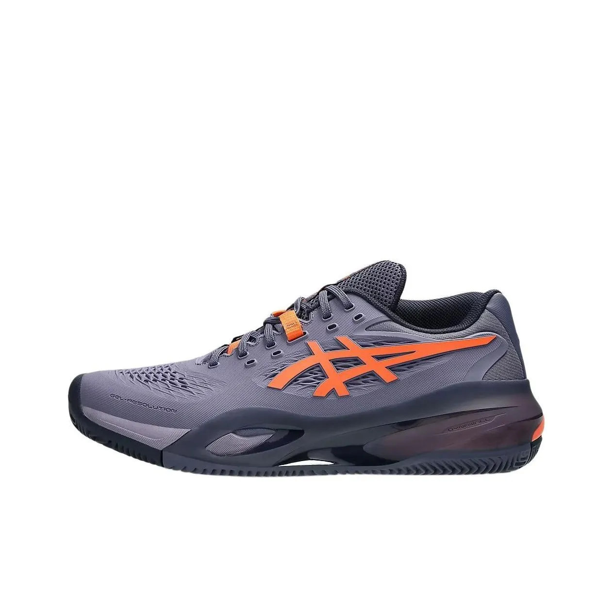 Asics Anti-Slip Wear-Resistant Low-Top Tennis Shoes Men's Purple