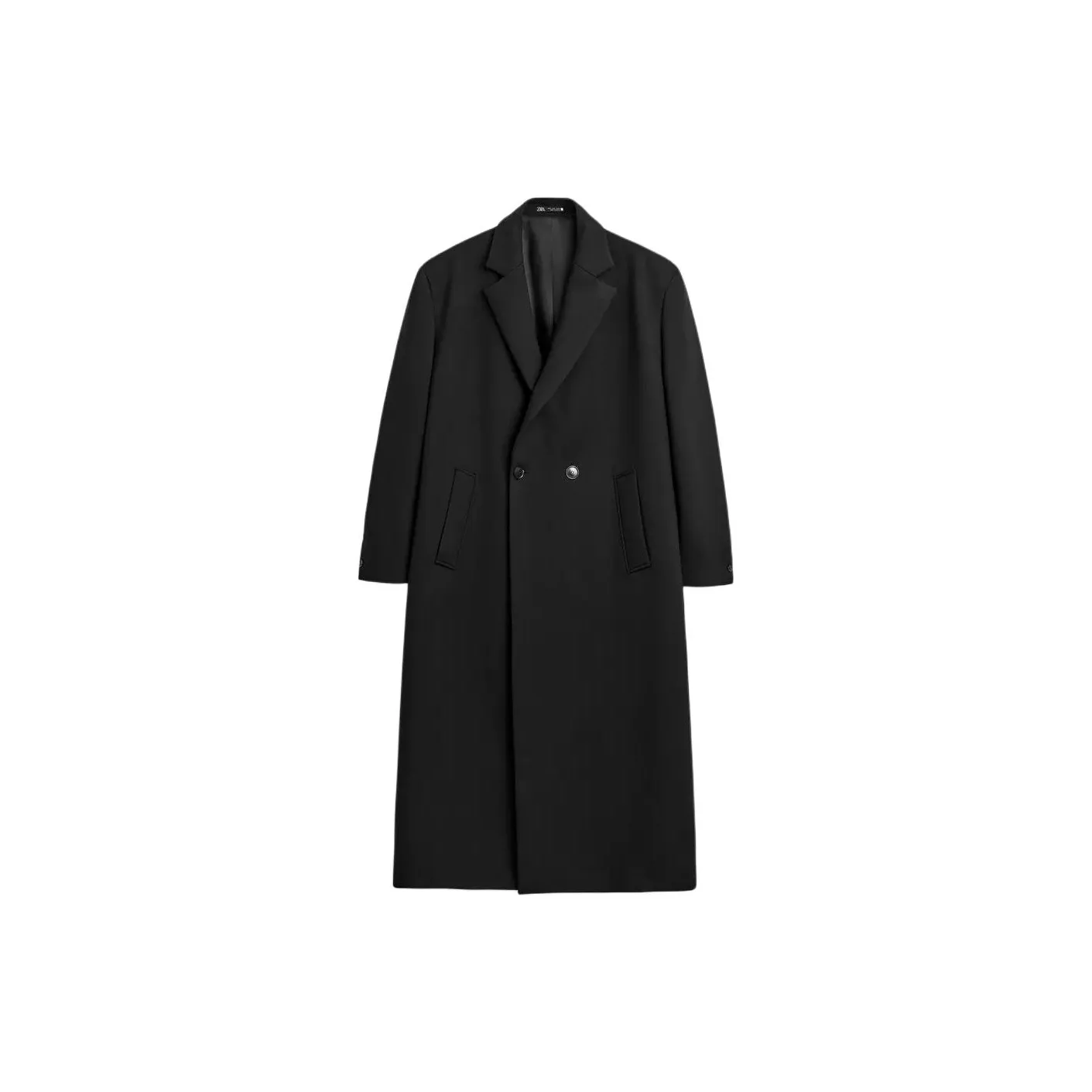 ZARA Coats Men's Black