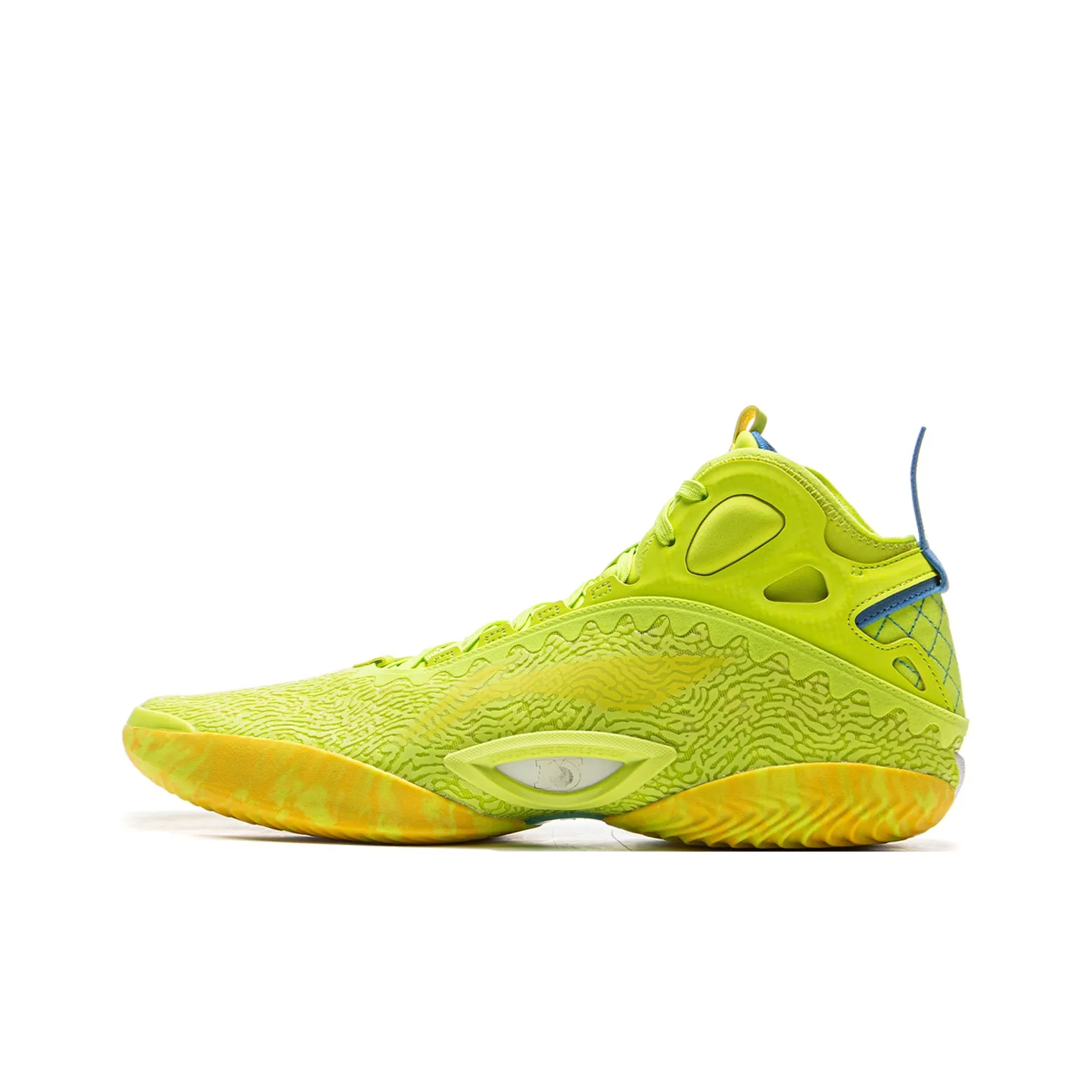 Disney X LINING Yushuai 19 Carbon Core Basketball Shoes Men's Mid Top Digital Green