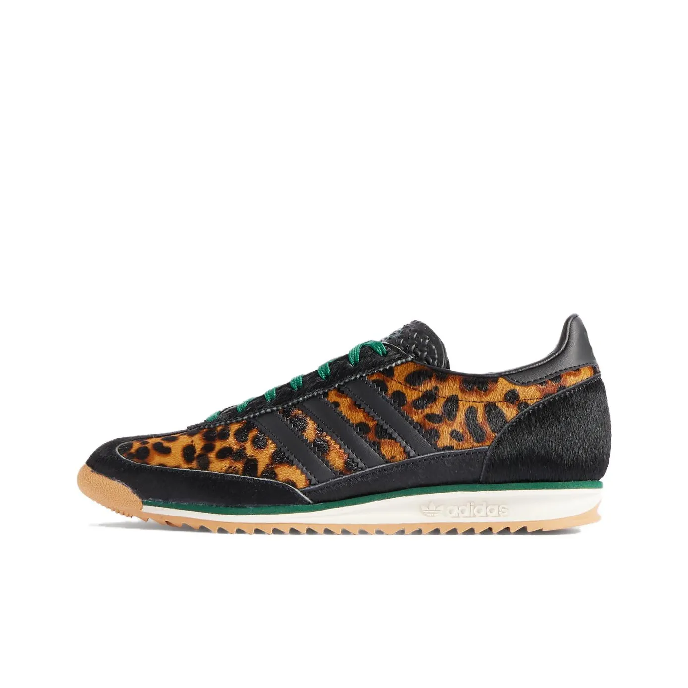Adidas Sl 72 Og Leopard Print Collegiate Green Women's