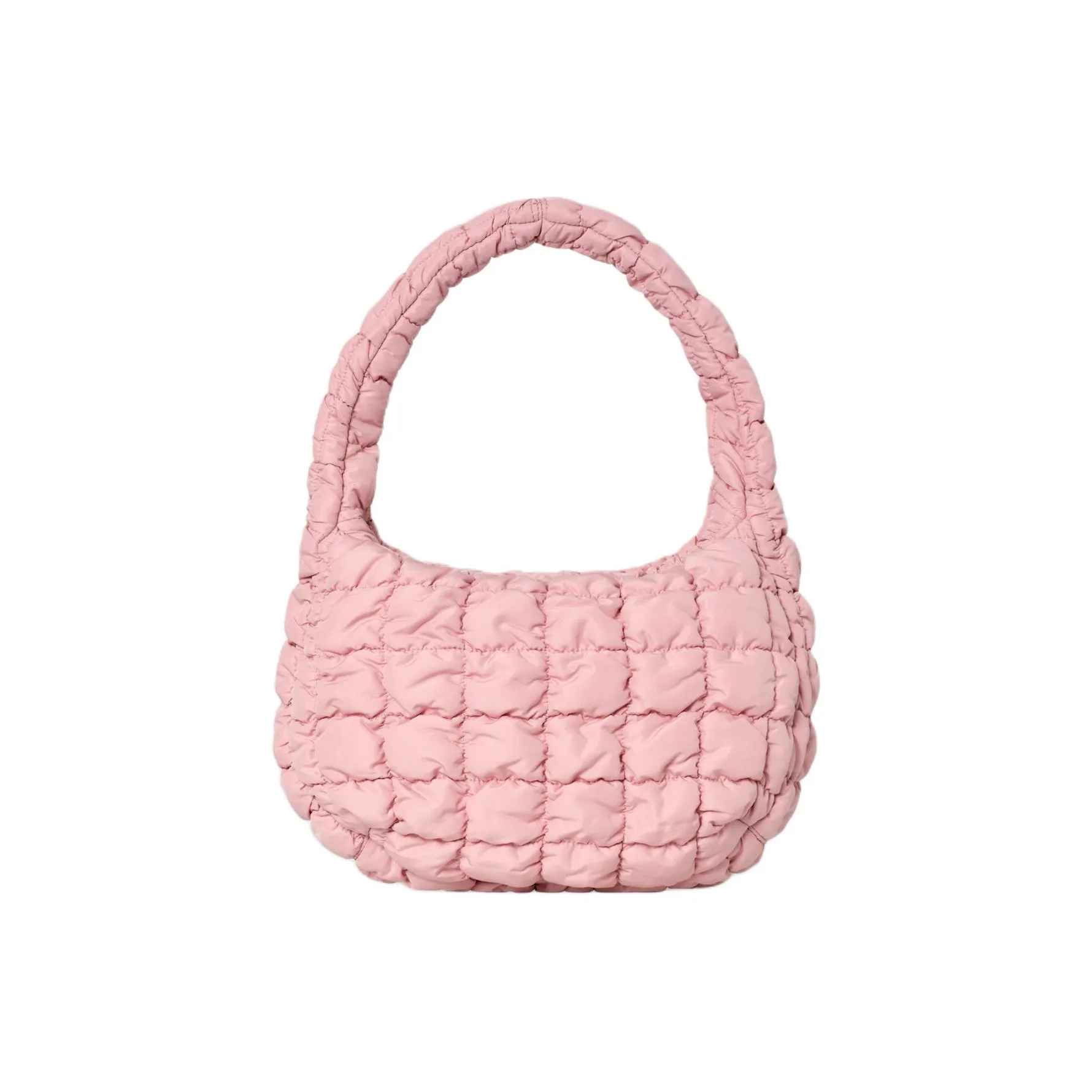 COS Полиэстер Облачная Сумка Сумка Сумка через плечо Мини Женская Светло-Розовая