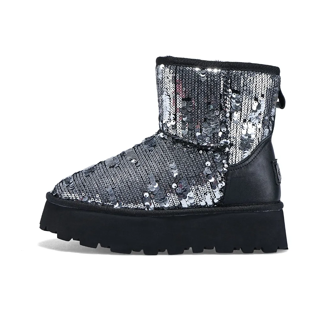 iiJin Короткий сноубутс женский черный