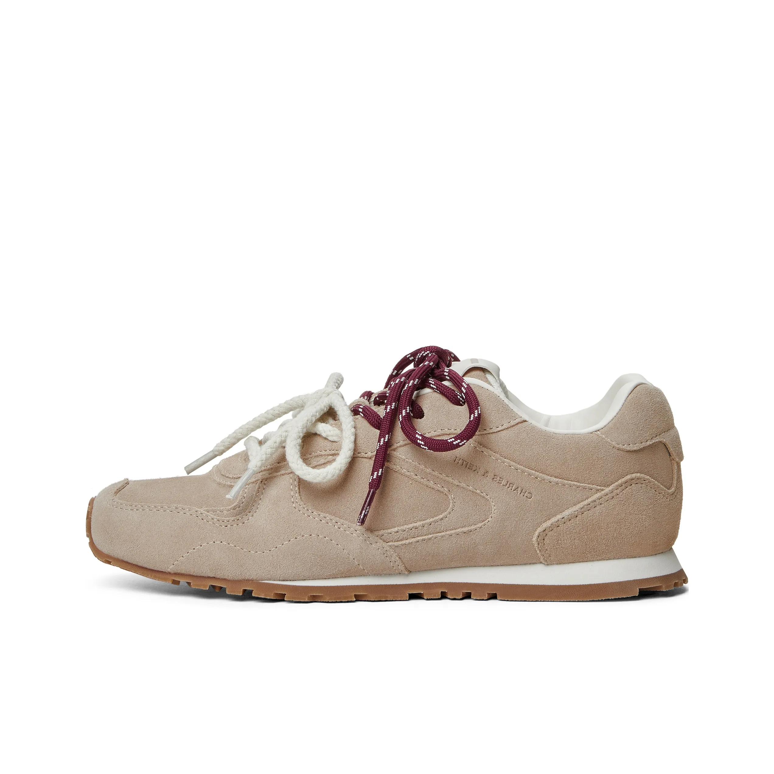 CHARLES&KEITH Small Ck Non slip Lightweight Low Top Casual Shoes 1.6cm Women's