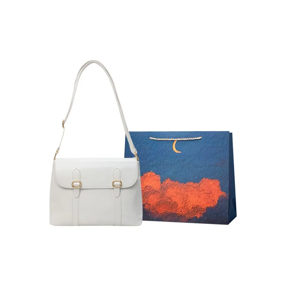 AIERSHENTE ПУ (полиуретан) Сумка через плечо на одно плечо женская белый черный коричневый