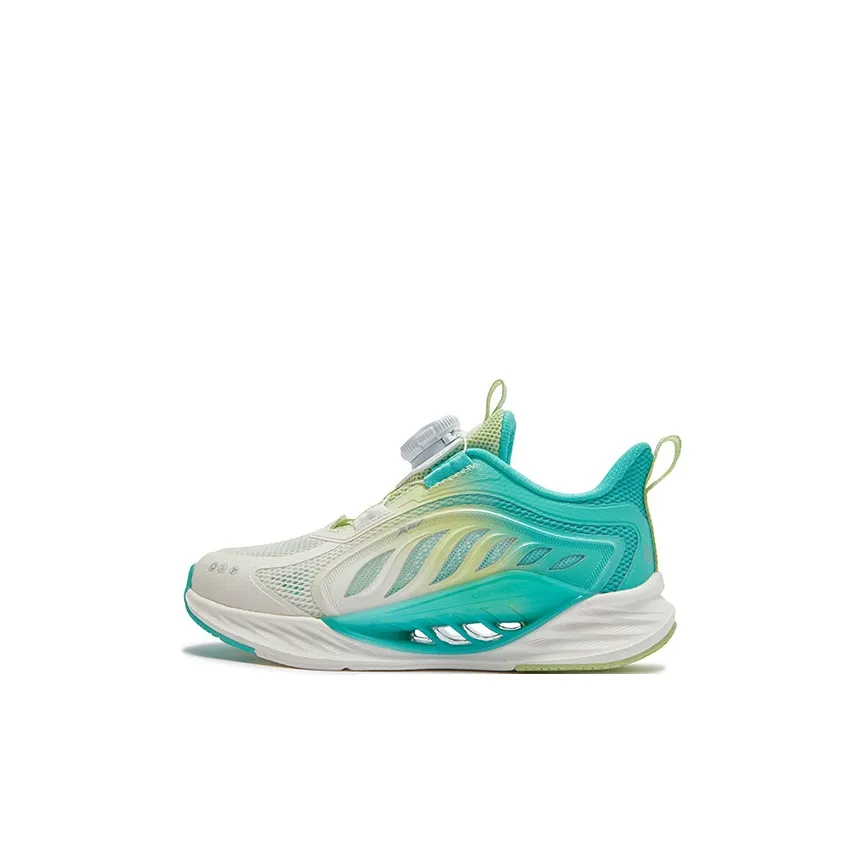 XTEP Slip-resistant Abrasion-resistant Low Top Детские беговые кроссовки Желейно-зеленый Аврора зеленый Детский