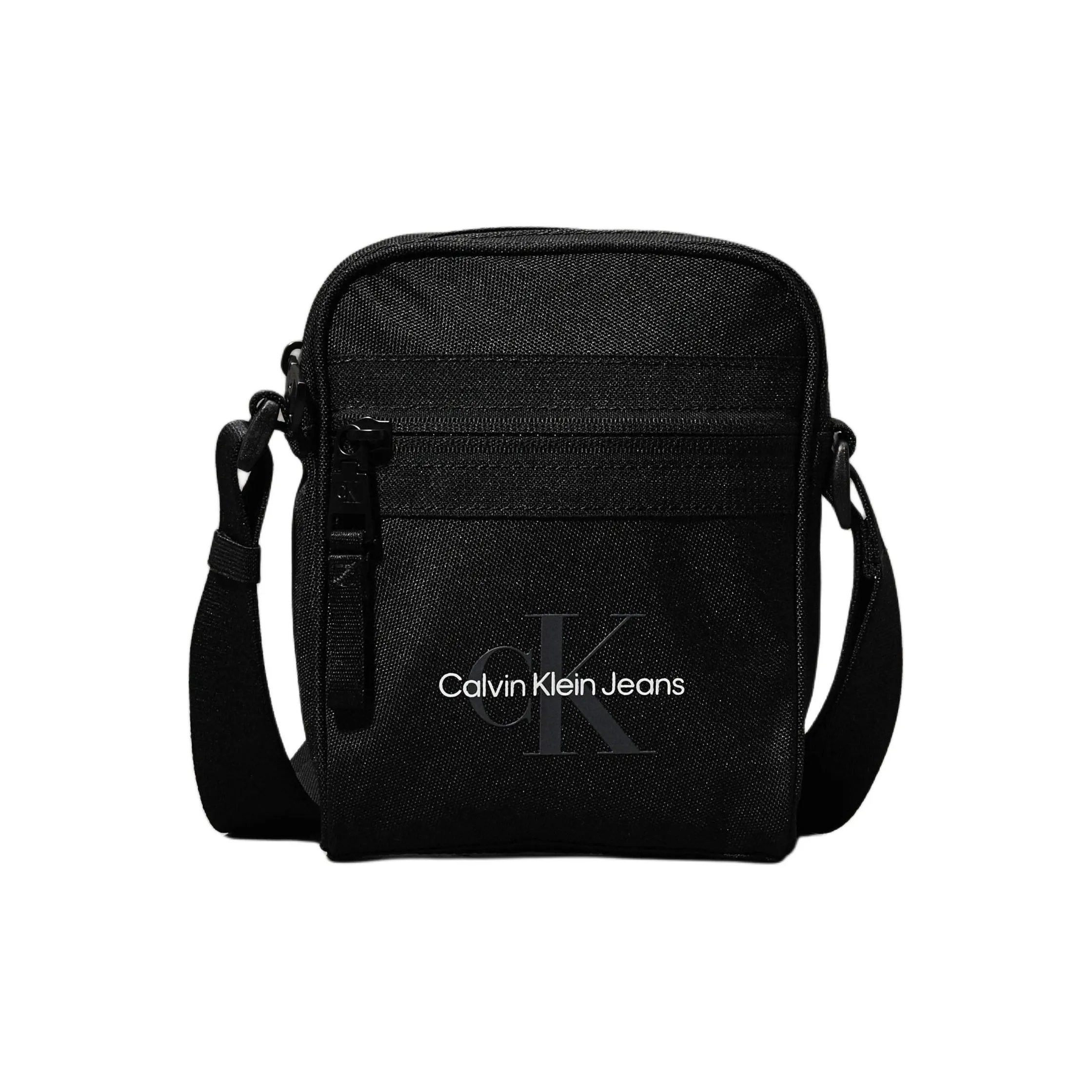 CALVIN KLEIN Полиэстер Сумка через плечо Сумка на плечо Мужская Черная