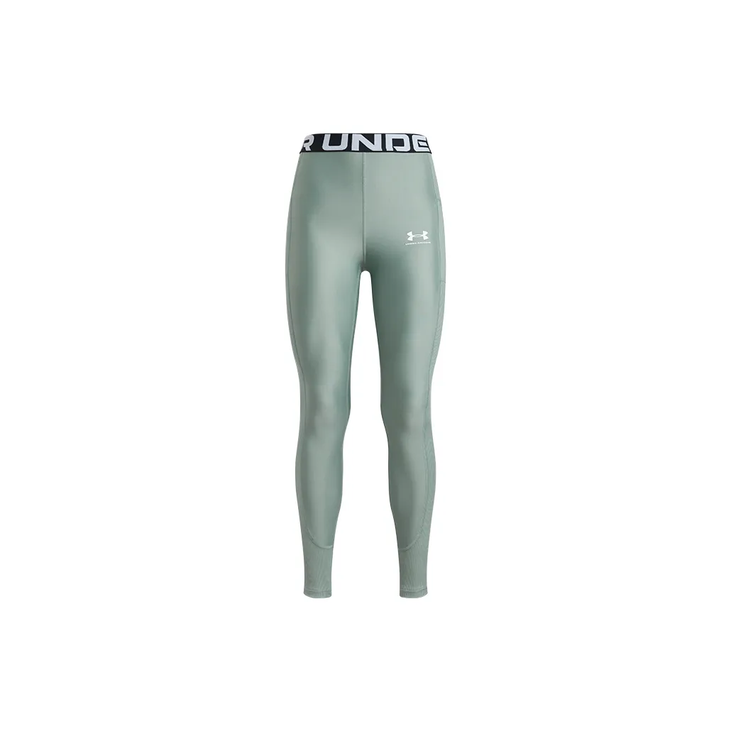 Under Armour HeatGear Athletic Trousers Women's Lime Green
