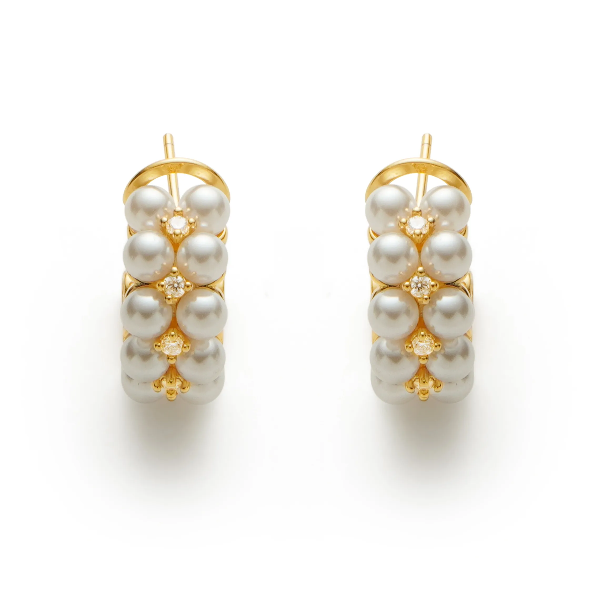RSNY Gold Plated Copper Earrings Women's