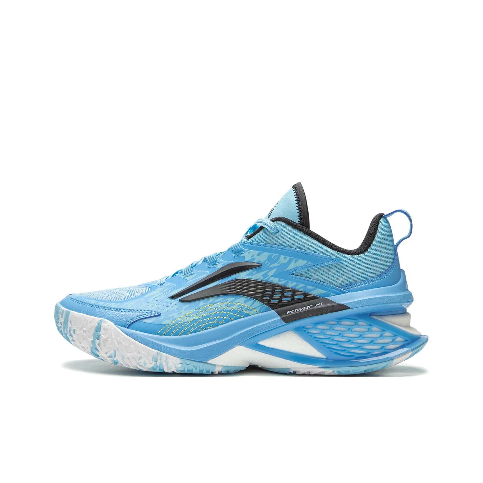 LiNing Air Raid 11 Амортизация Противоскользящий Легкий Низкий Топ Баскетбольные Кроссовки для Игры Мужской Синий