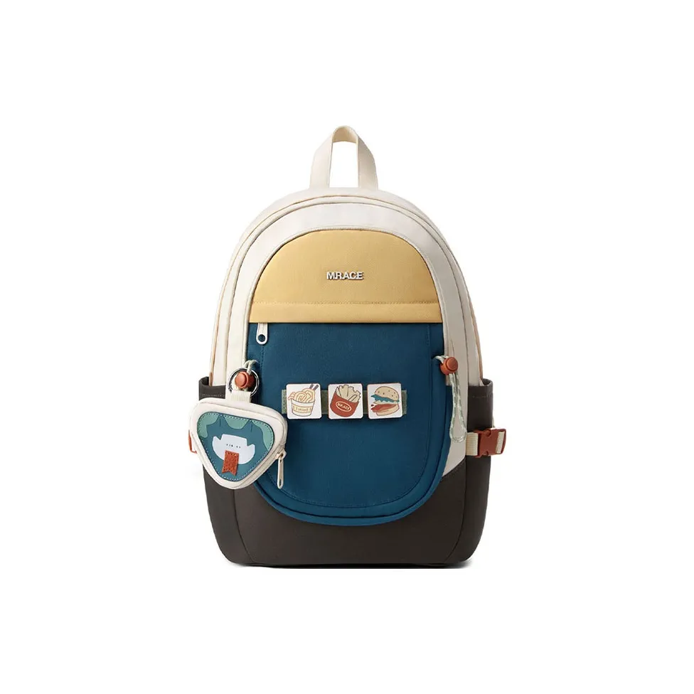 MR.ACE HOMME Ткань Большая емкость Легкий Ноутбук Рюкзак Стандартный Унисекс Сумеречный Синий