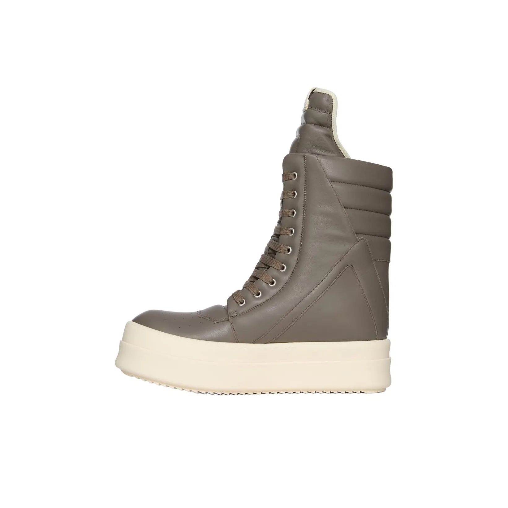 RICK OWENS/RO Geobasket High Top Skateboard Shoes Men's Gray