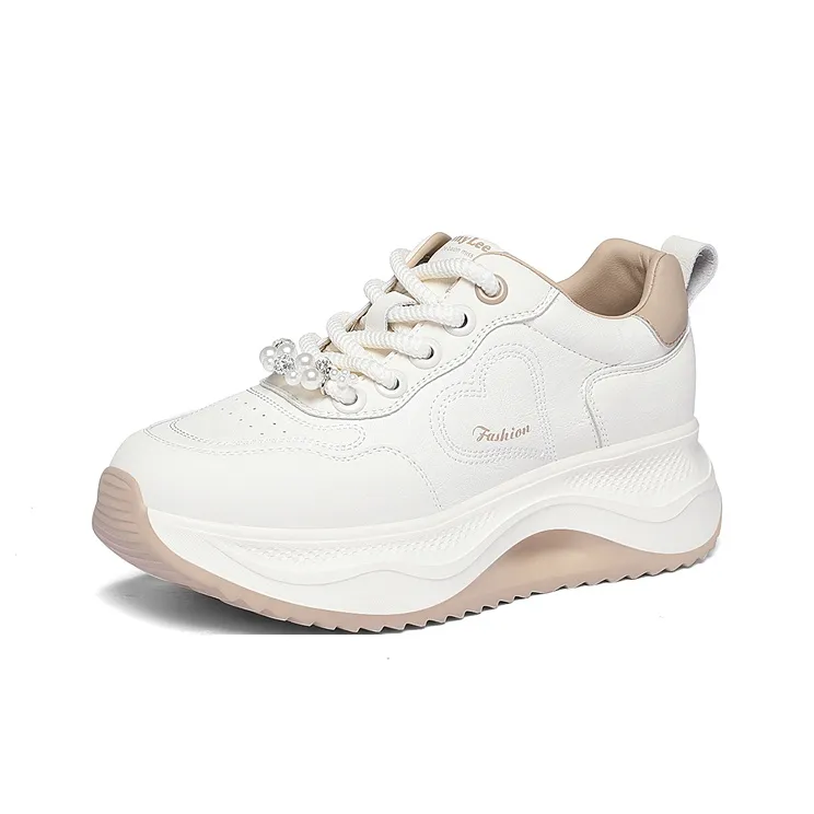 Golden Silk Rabbit Низкий топ кроссовки с толстой подошвой женские