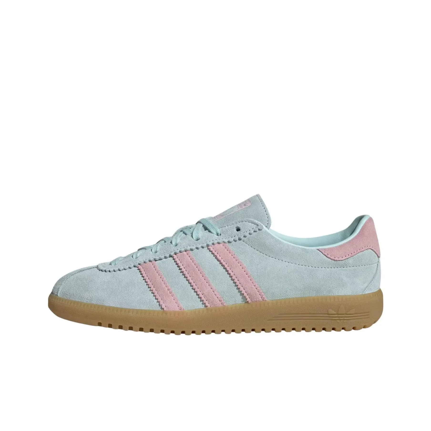 Adidas Originals BRMD Slip Resistant Abrasion Resistant Низкий Топ Скейтбординг Кроссовки Женские Зеленый Розовый