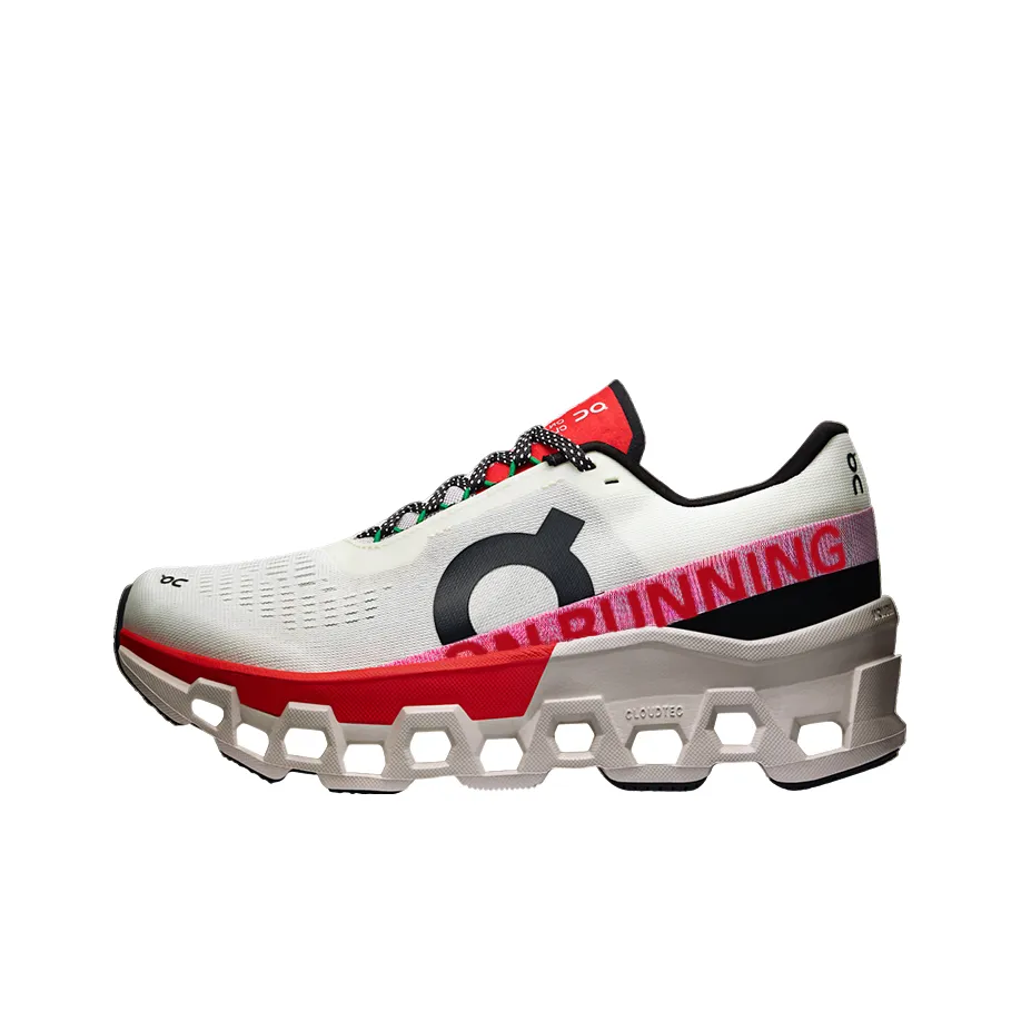 CloudmOn ster 2 Women's On 'Ivory Silver Red' Women's
