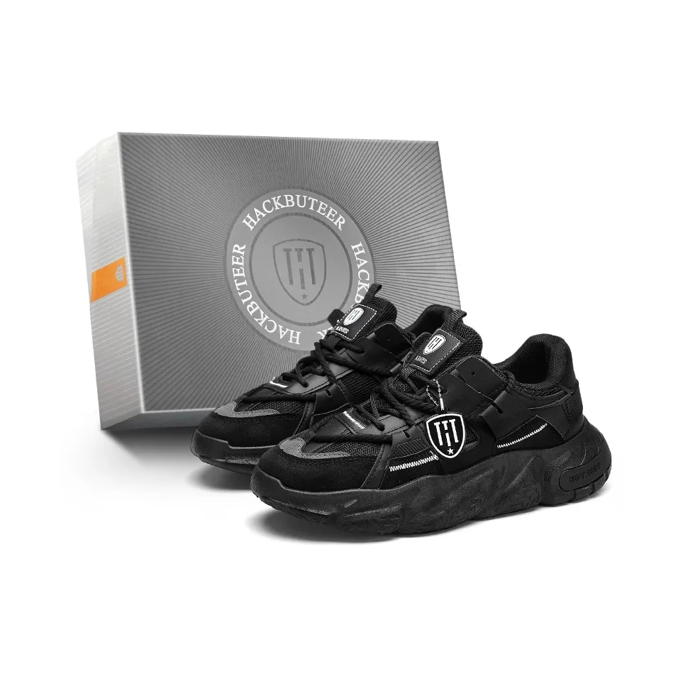 HACKBUTEER Dim Zone Collection Низкий топ Толстая подошва Кроссовки Унисекс