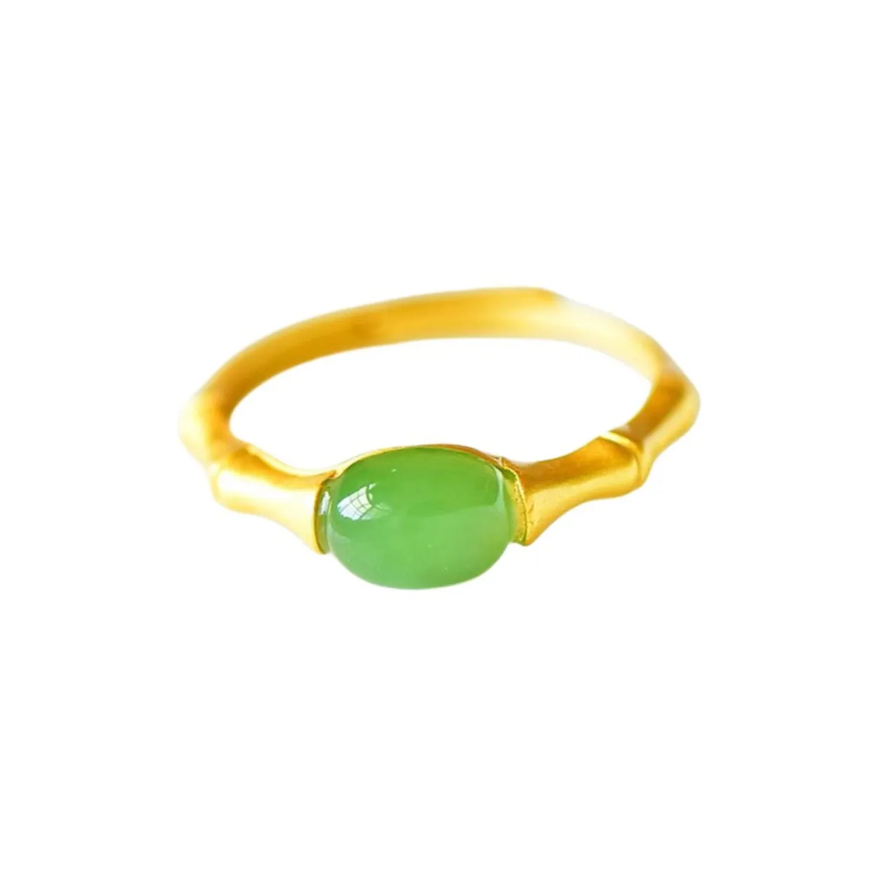 TAMINA Hetian Jade Rings Jasper Women's