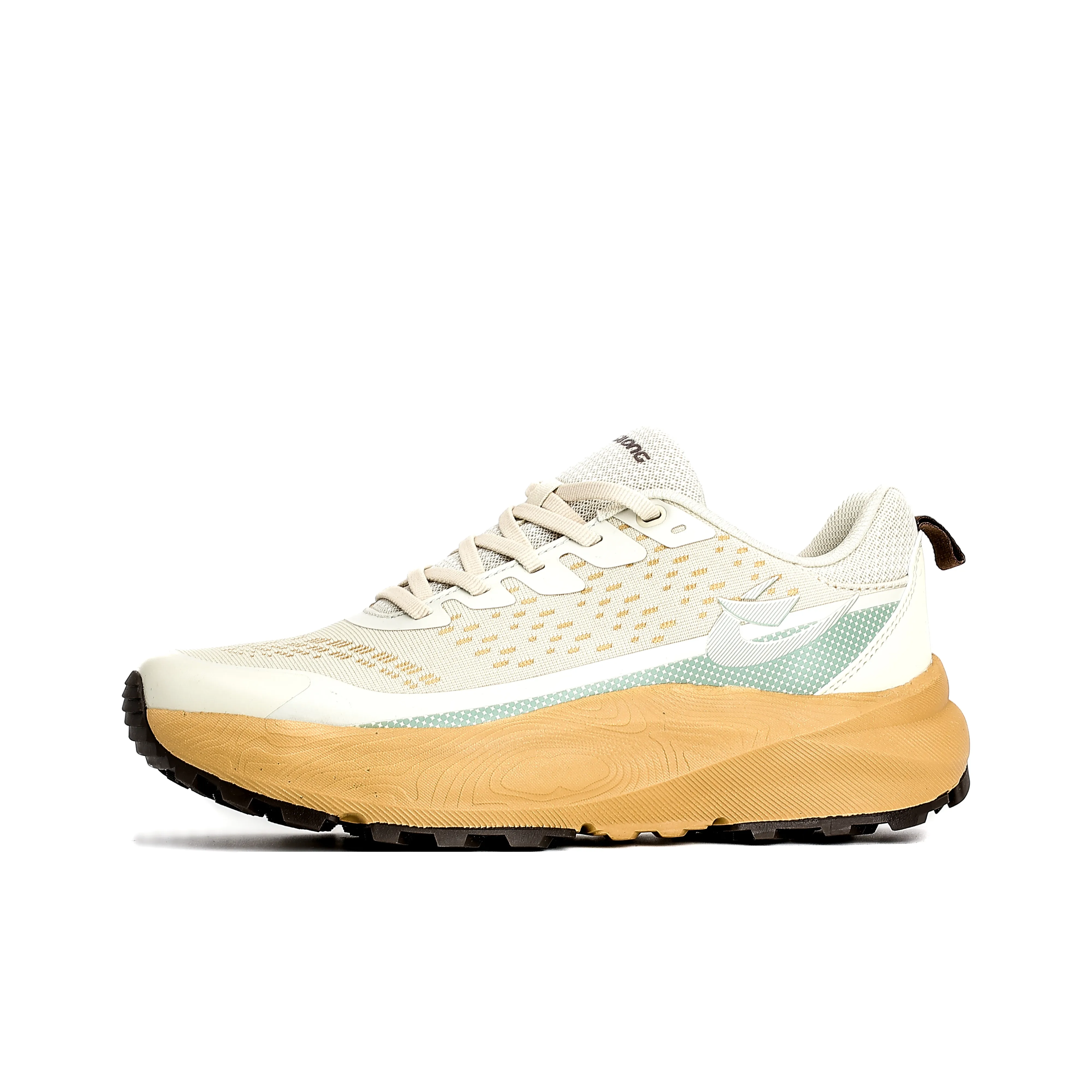 XIDELONG Cushioning Balance Wear Resistant Slip Resistant Low Top Sprint Trail Running Shoes Women's Smoke Green