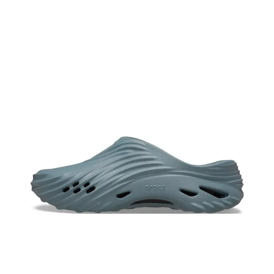 Crocs Echo Wrap toe Slippers Unisex Blue