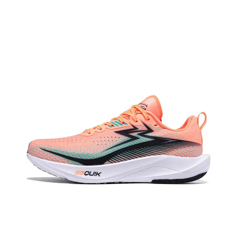 361° Износостойкий Дышащий Отскок Низкий Топ Повседневные Беговые кроссовки Мужские Оранжевый Зеленый