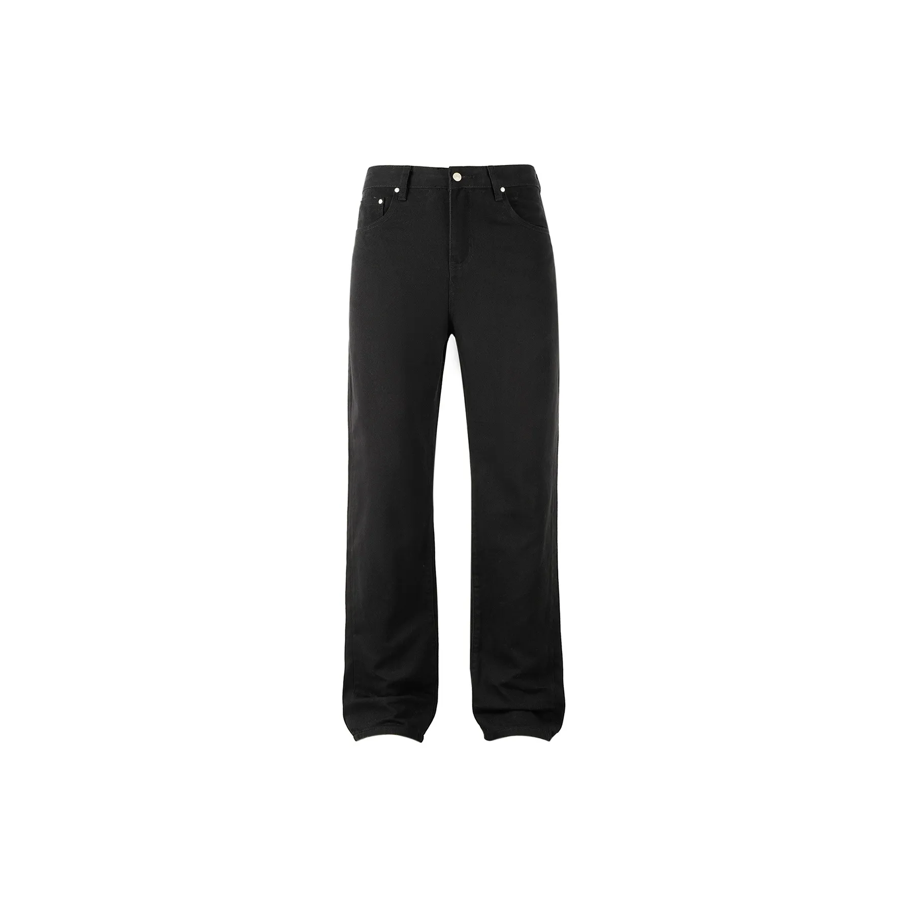 S45 Cleanfit Style Basic Versatile Bottom Straight Fit Jeans Men's
