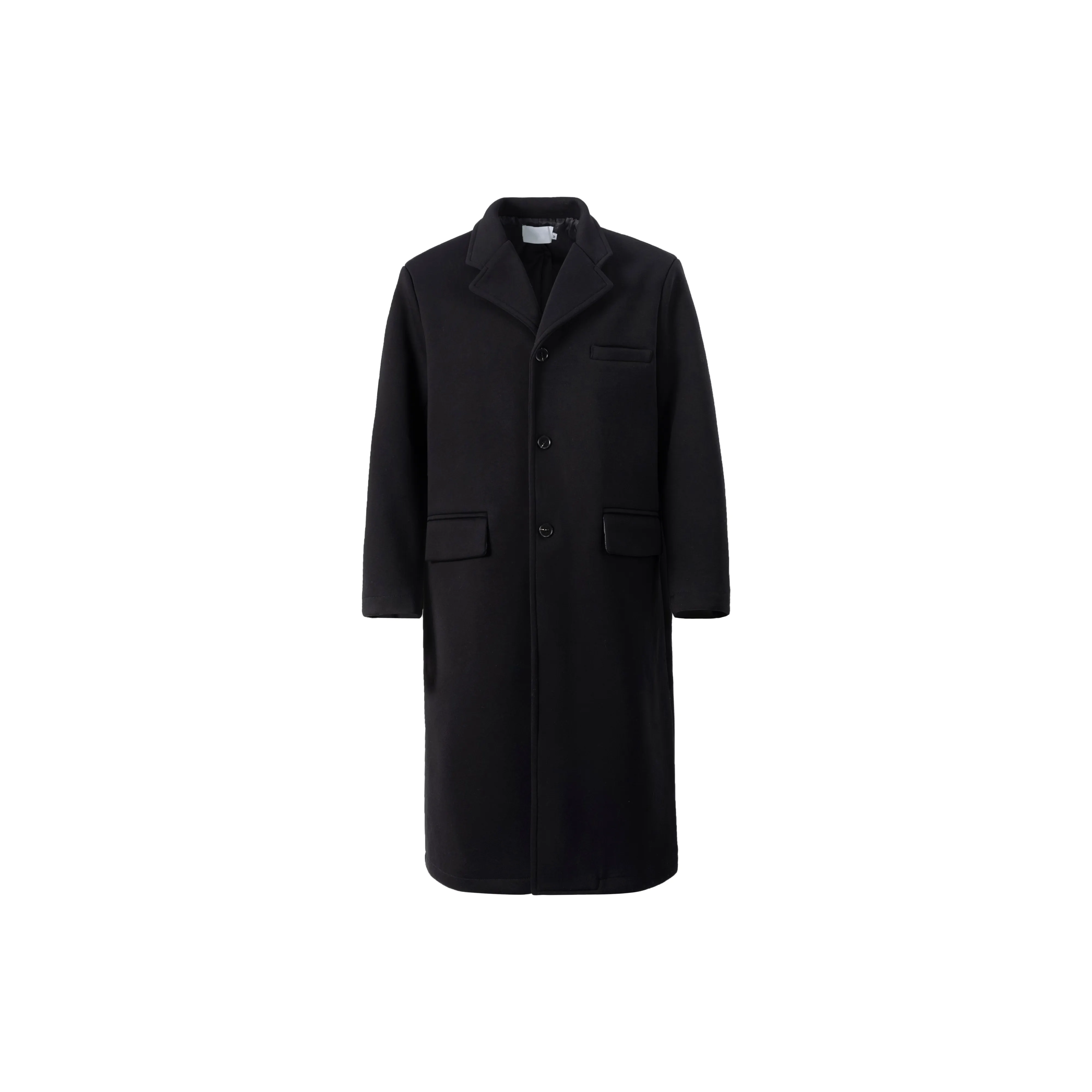 HEIYIXIANSHENG Пальто Мужское Черное