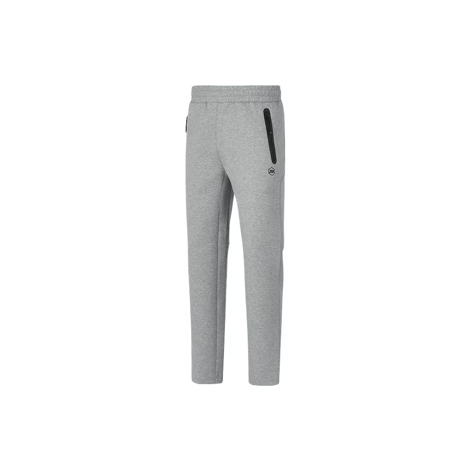 Skechers Sports Lifestyle Collection Comfortable Sports Collection Knitted Sports Pants Men's Mixed Gray