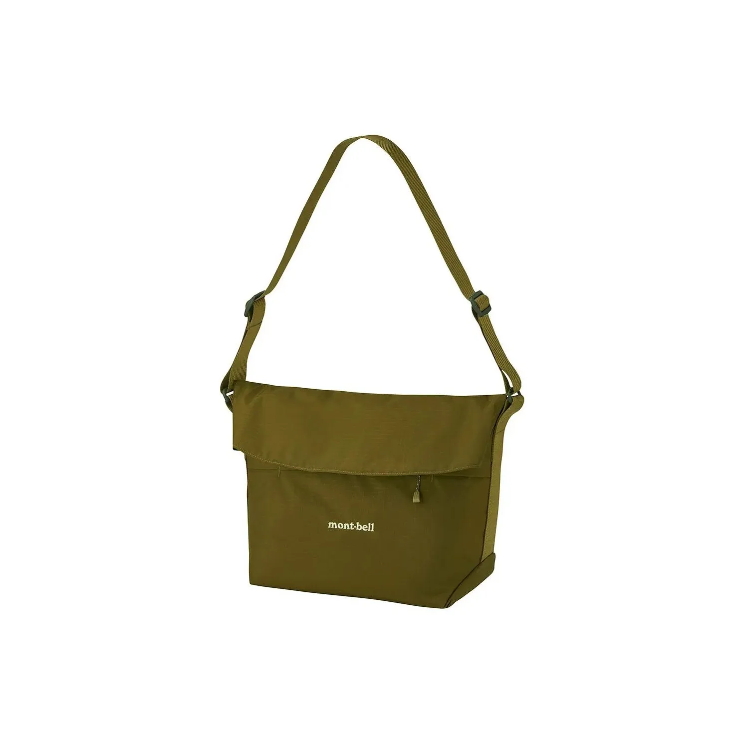 MONTBELL Нейлоновая сумка через плечо стандартная унисекс армейский зеленый зеленый