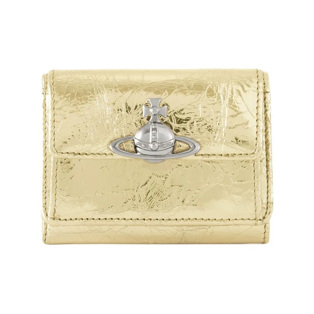 Vivienne Westwood Кожа Кошелек Маленький Женский Золотой