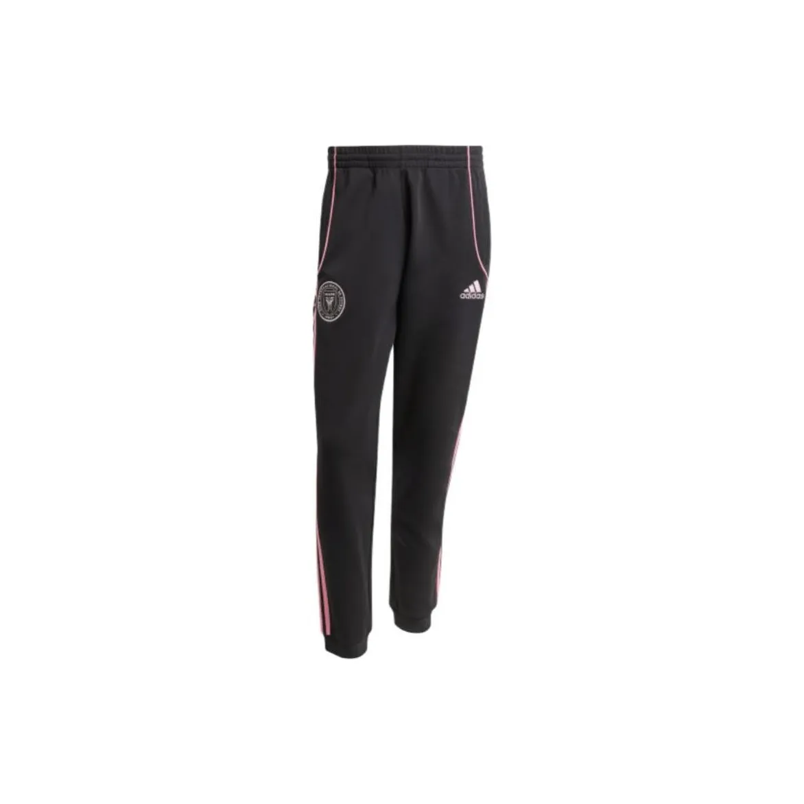 Adidas Inter Miami CF UBP Travel Pants Вязаные Тренировочные Брюки Мужские Черные