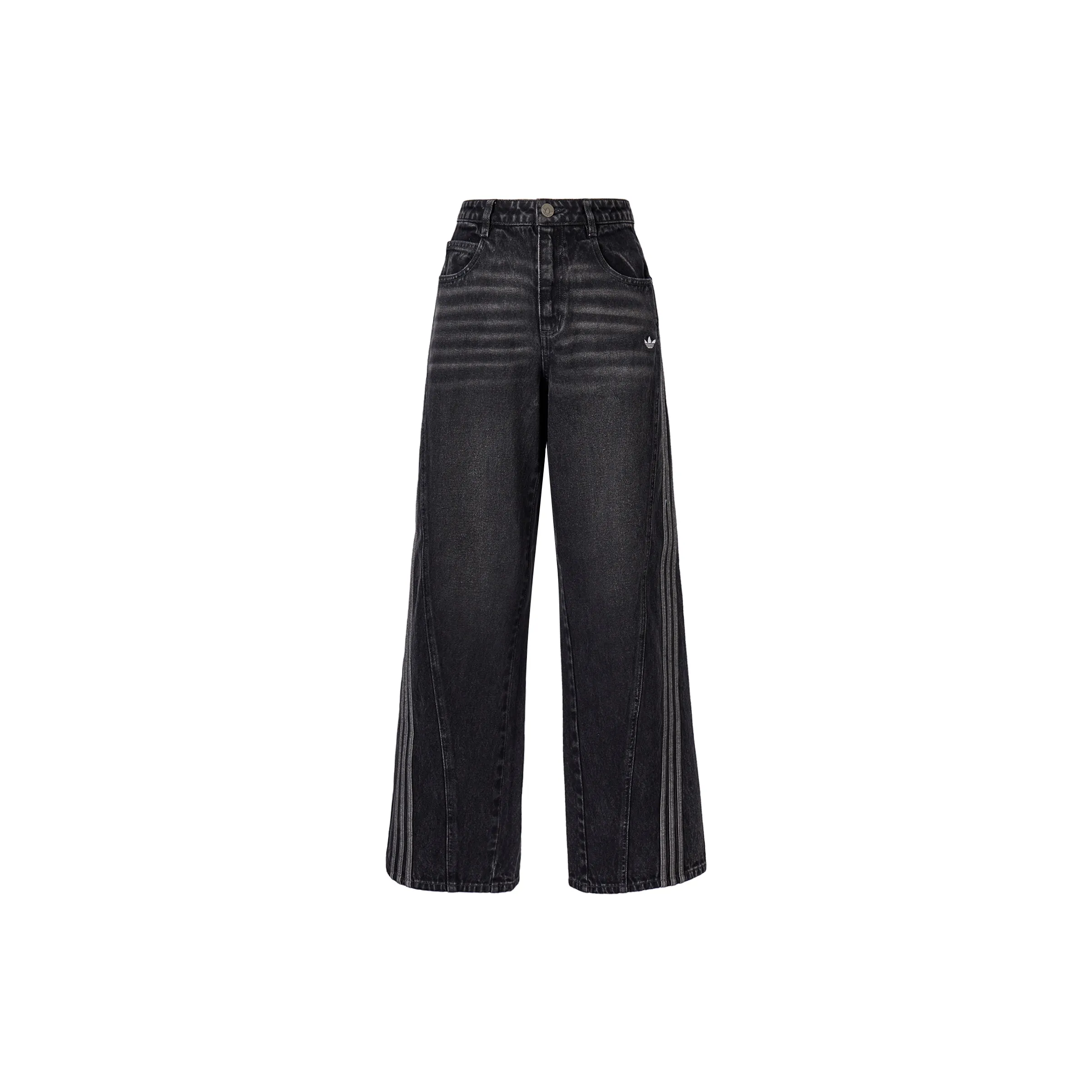 Adidas Originals Adicolor Classic Jeans Women's Medium Denim Black
