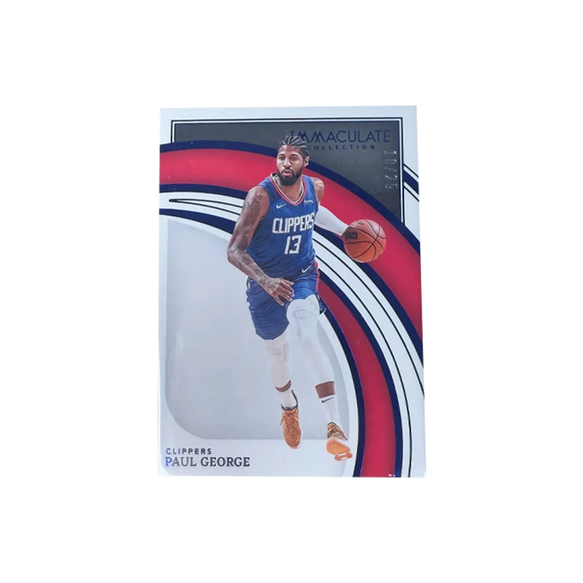PANINI 2021 2022 Immaculate Paul Continue george Clippers Paul Continue george 25 Edition Blue Parallel Base Sports Cards 1 Pc