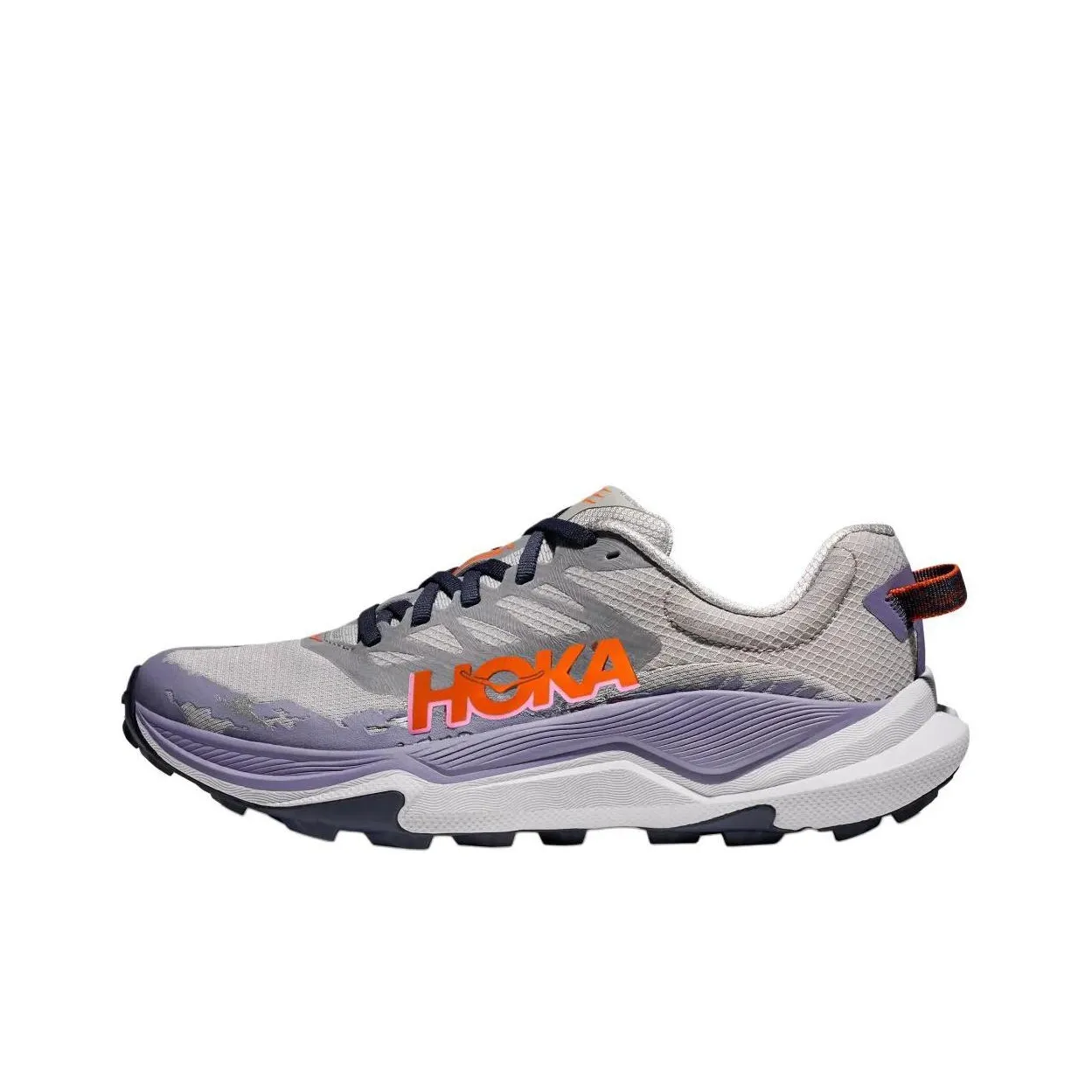 HOKA ONE ONE Устойчивая к истиранию низкая обувь для бега по пересеченной местности Бег Гонки Длинный бег Обувь Женская Серый Синий