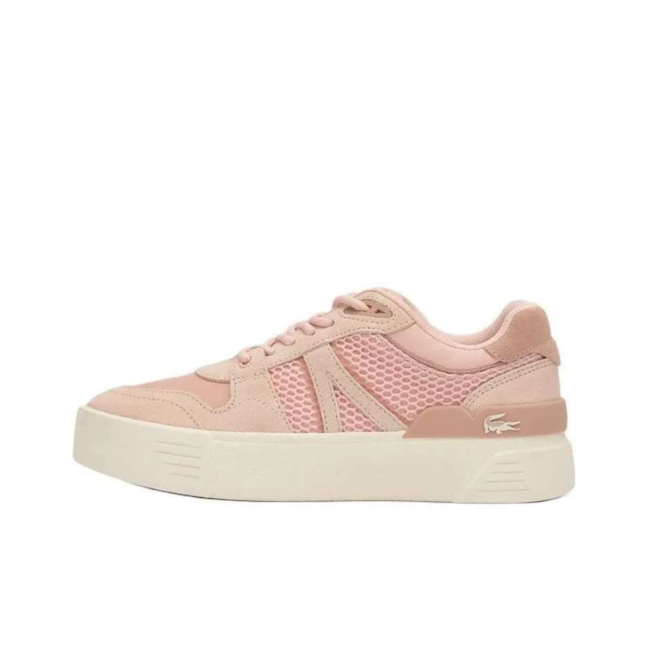 LACOSTE L002 Low-Top Skateboard Shoes Women's Pink