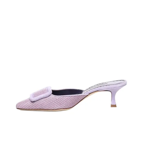 MANOLO BLAHNIK Maysalebi Домашние тапочки Женские