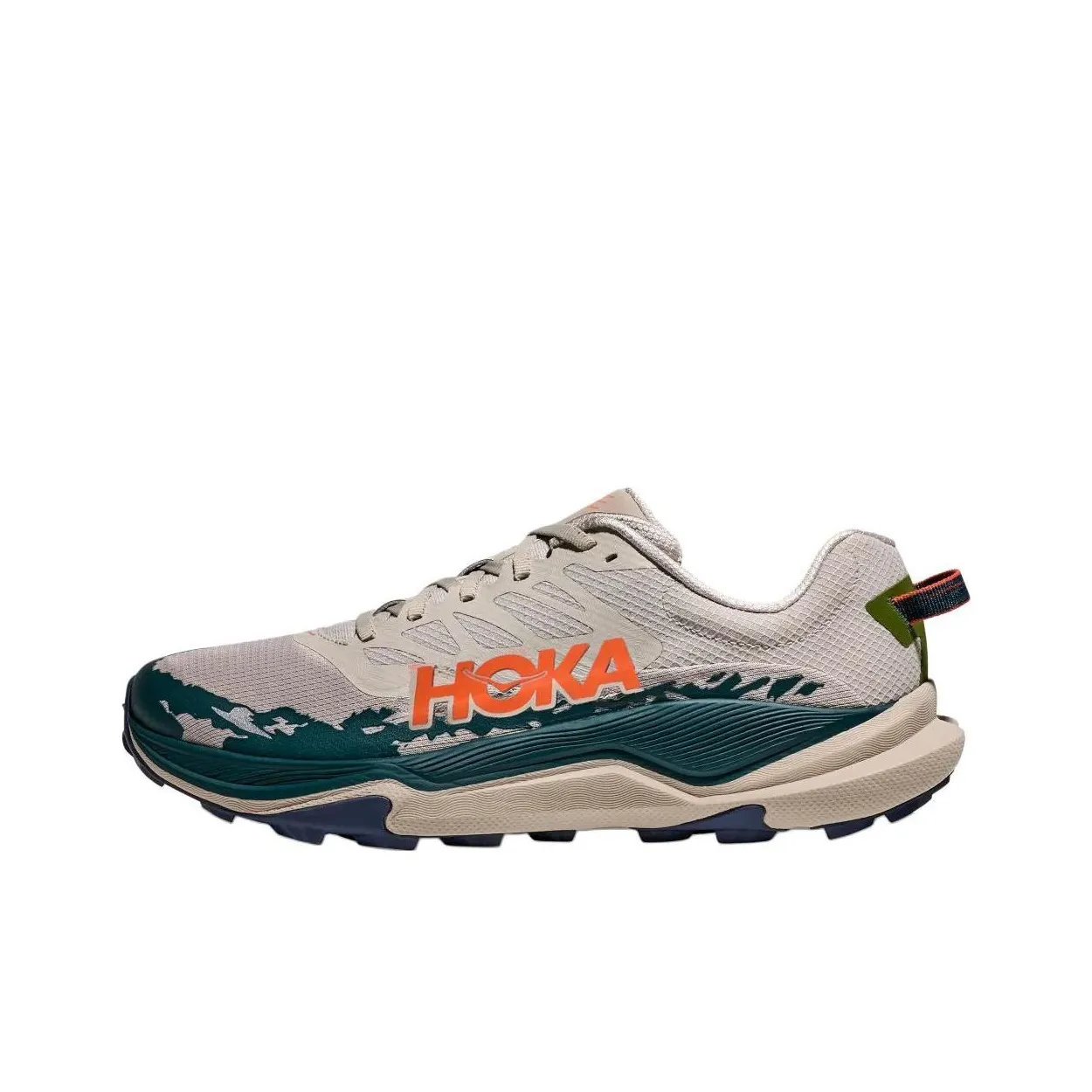 HOKA ONE ONE Anti Slip Wear Resistant Low Top Running Shoes Men's Taupe