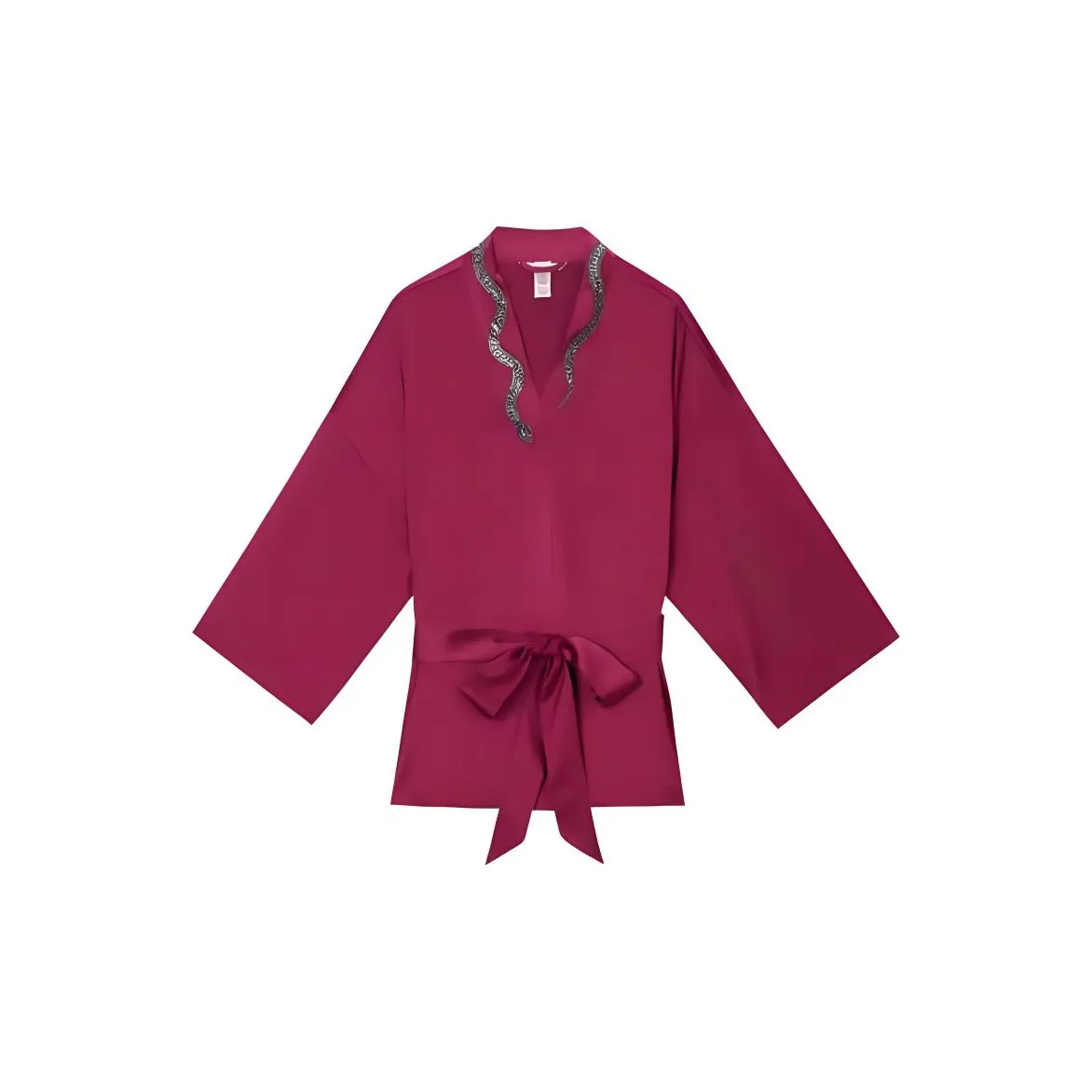 Victoria's Secret Snake Year Limited Collection Ночная сорочка Женская Бордовая