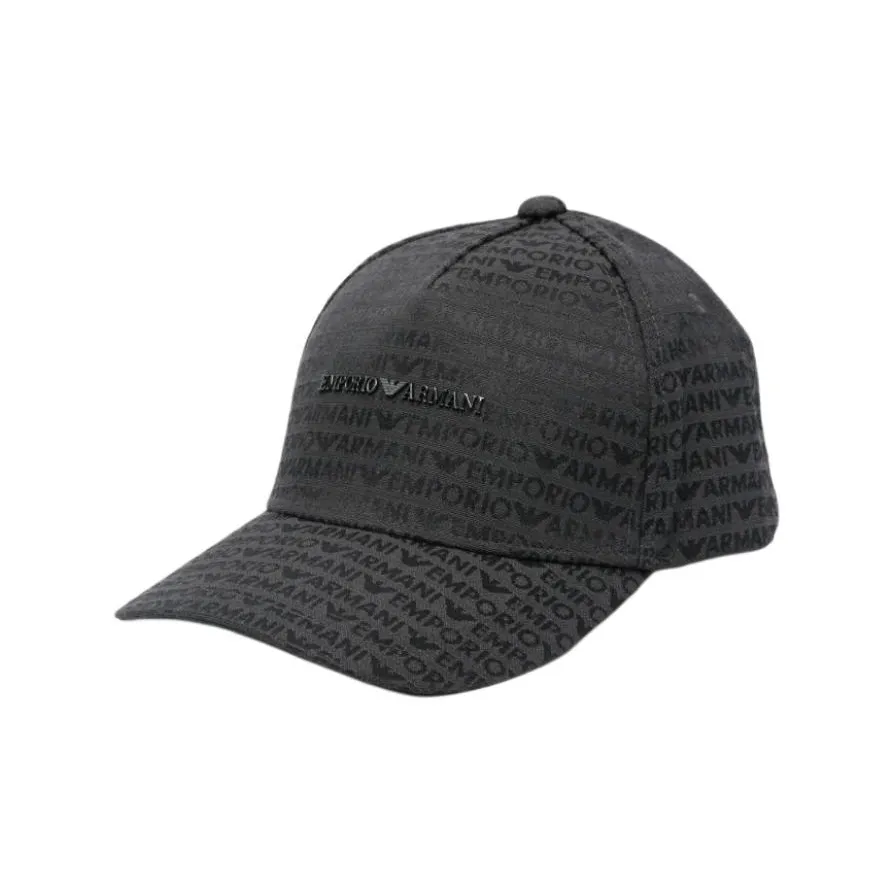 EMPORIO ARMANI Хлопок Полиэстер Бейсболки Мужские Черные