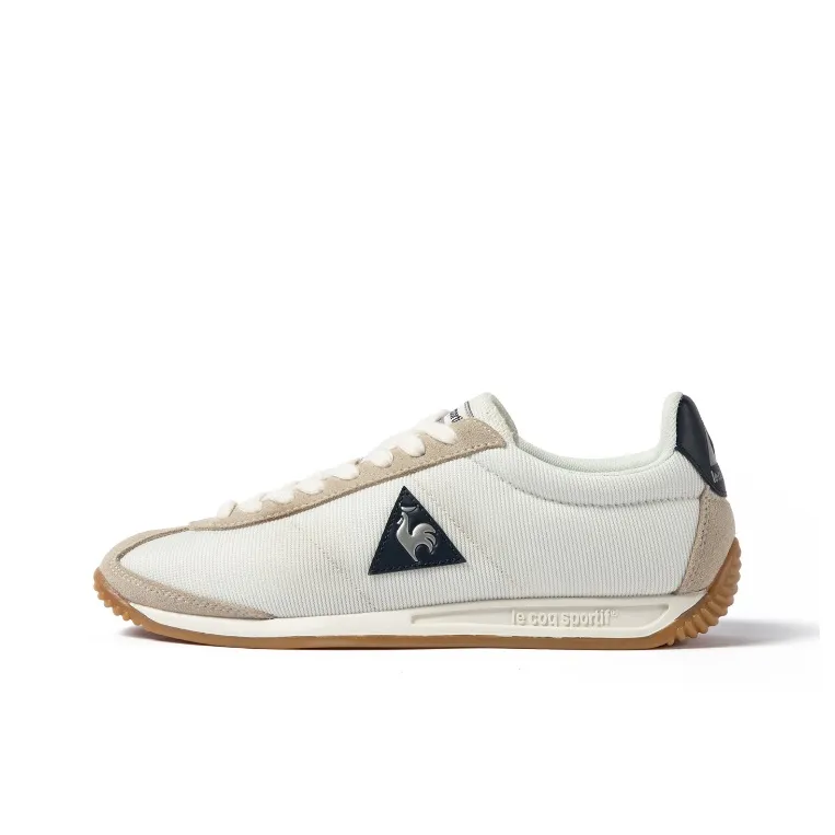 Le Coq Sportif Кварц Легкий Низкий Топ Повседневная Обувь Унисекс Белый Синий
