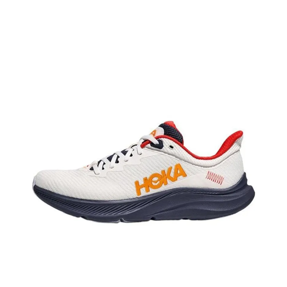 HOKA ONE ONE Solimar Slip-on Устойчивый к истиранию Низкий Топ Кроссовки для тренировок Мужские Белый Синий