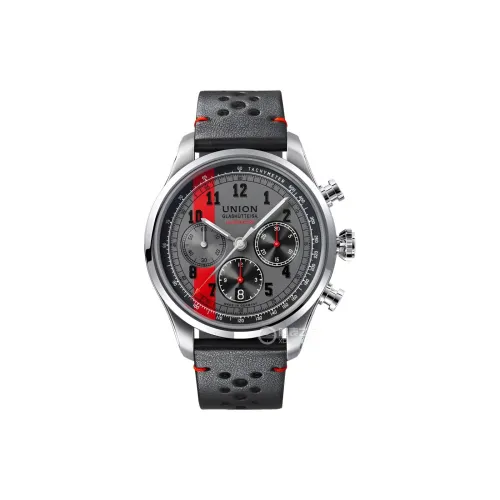 UNION GLASHUTTE/SA Автоматический Механический Движение Мужские Часы 44 мм Черный