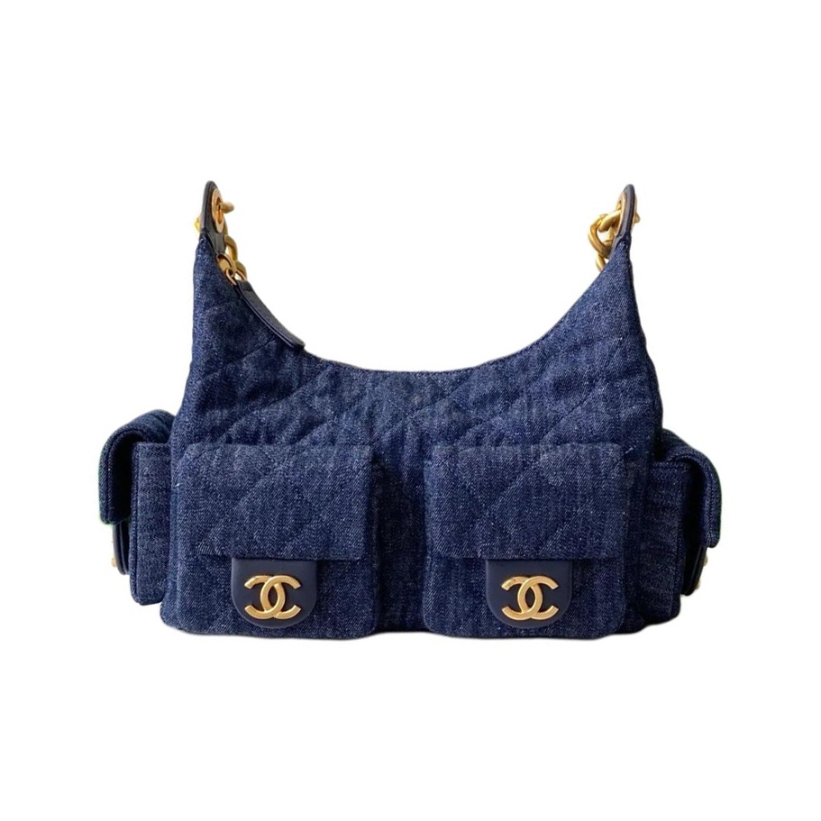 ココビーチ 25S◆送料込♪【CHANEL】ラージ ホーボー bag denim 9559487840286.jpg